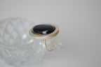Vintage Sterling silver Black Onyx ring