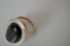 Vintage Sterling silver Black Onyx ring