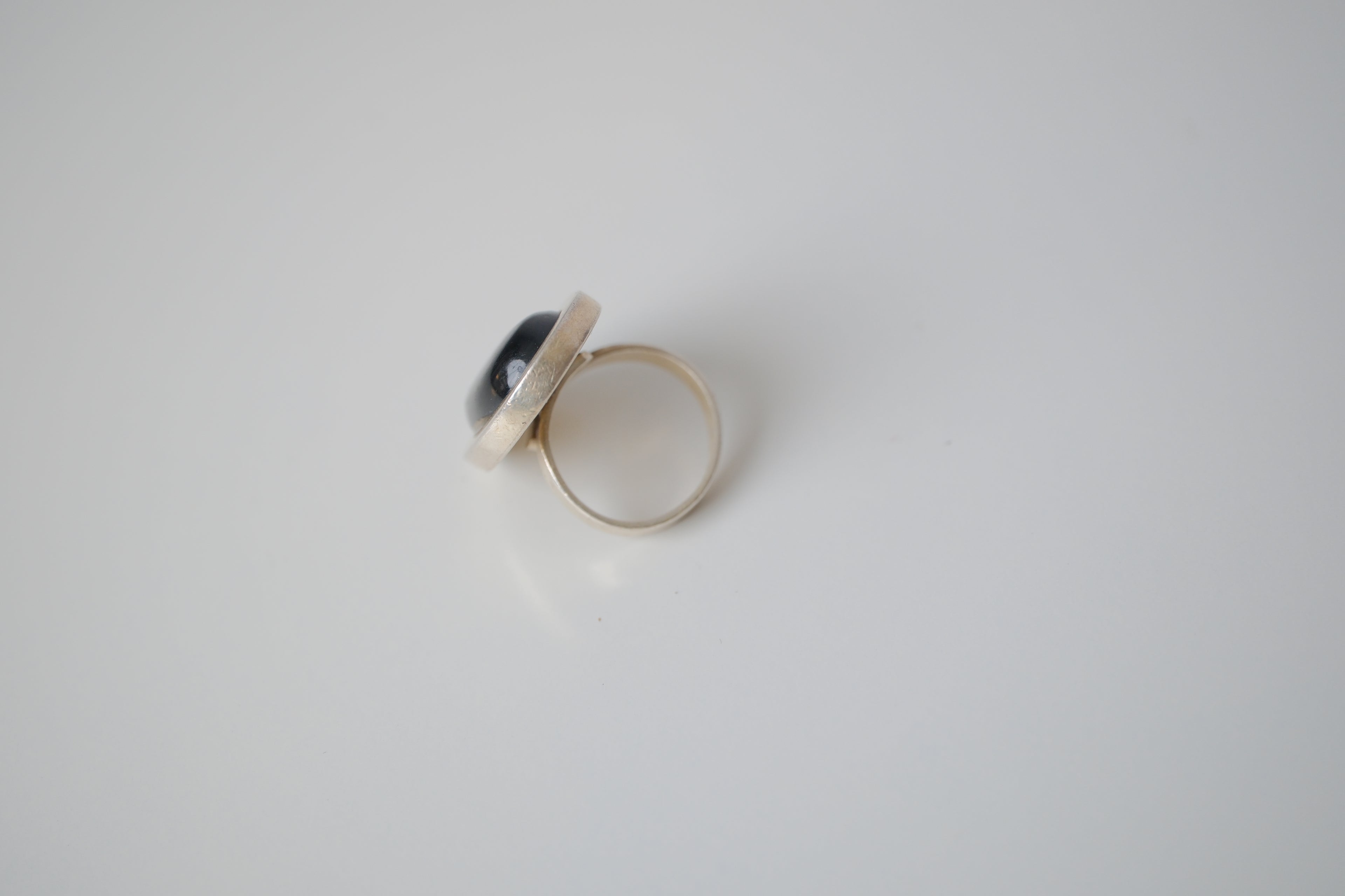 Vintage Sterling silver Black Onyx ring