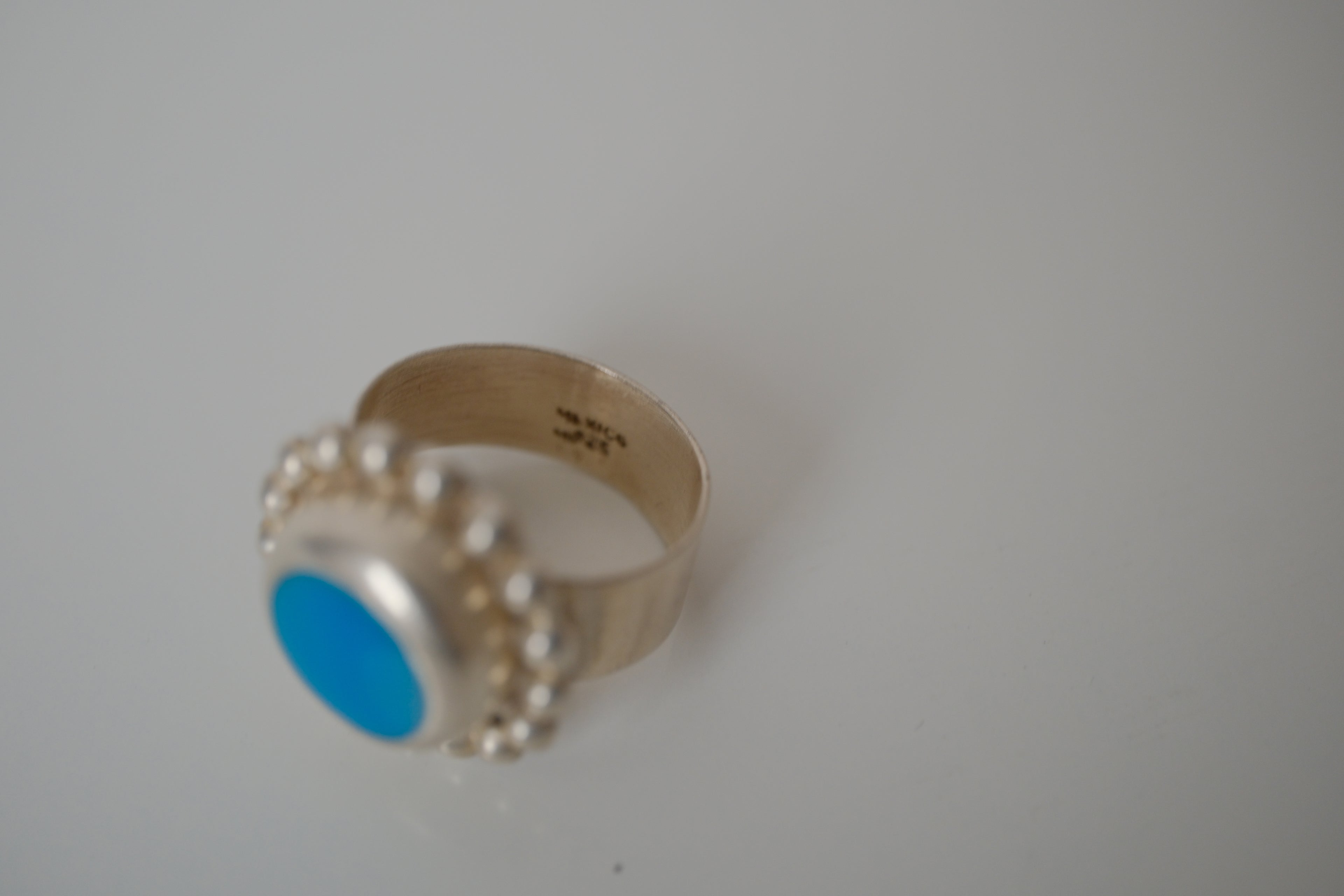 Vintage Sterling silver turquoise ring