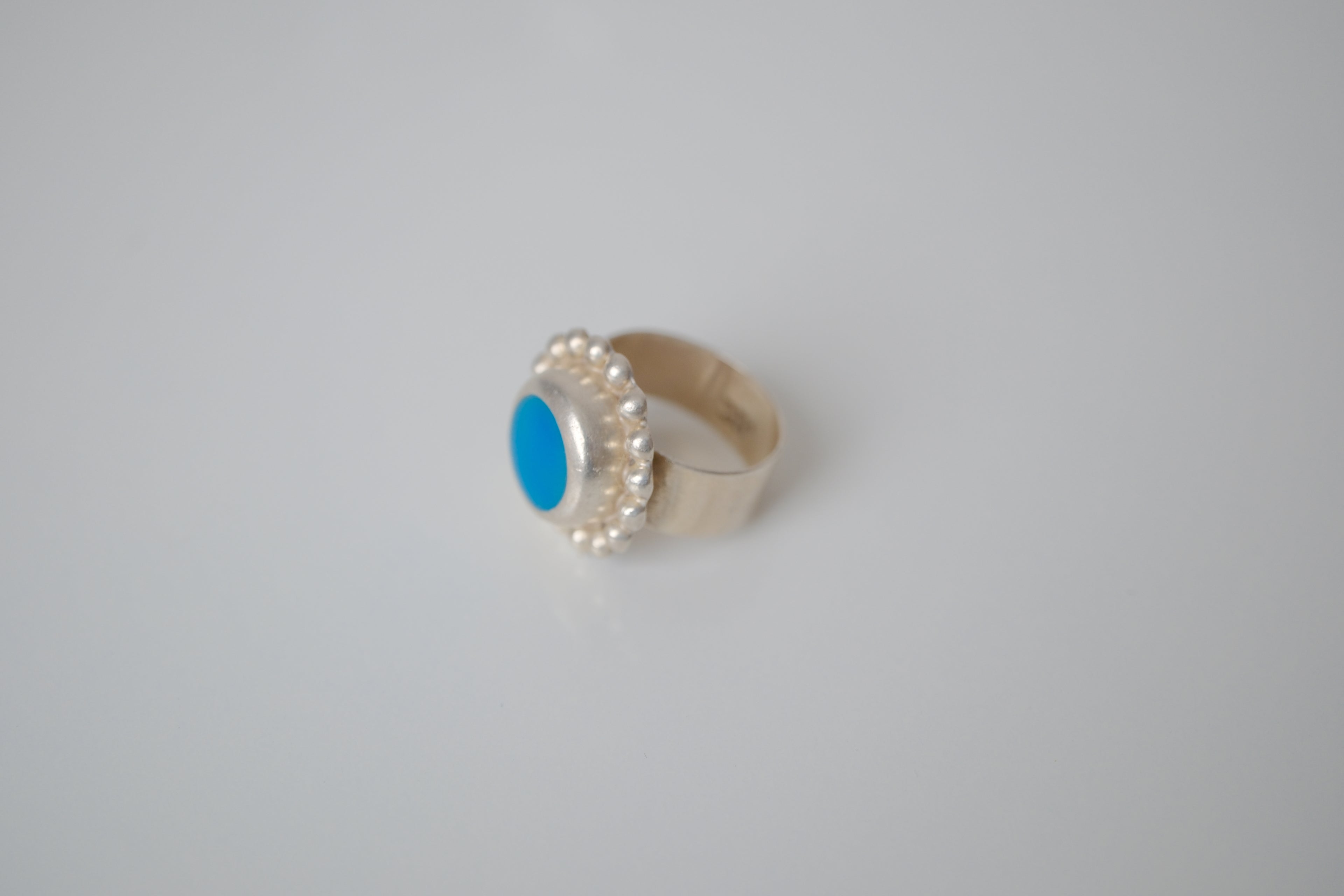 Vintage Sterling silver turquoise ring