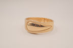 Vintage Sarah Cov "Tailored Cuff" hinged clamper bangle bracelet