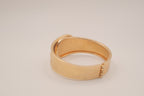 Vintage Sarah Cov "Tailored Cuff" hinged clamper bangle bracelet