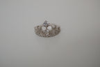Vintage Sterling silver Tiara-style ring