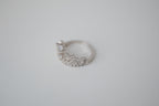 Vintage Sterling silver Tiara-style ring