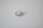 Vintage Sterling silver Tiara-style ring