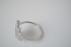 Vintage Sterling silver Sunburst cluster &nbsp;ring