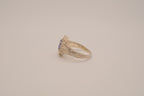 Vintage Sterling silver Tanzanite filigree ring