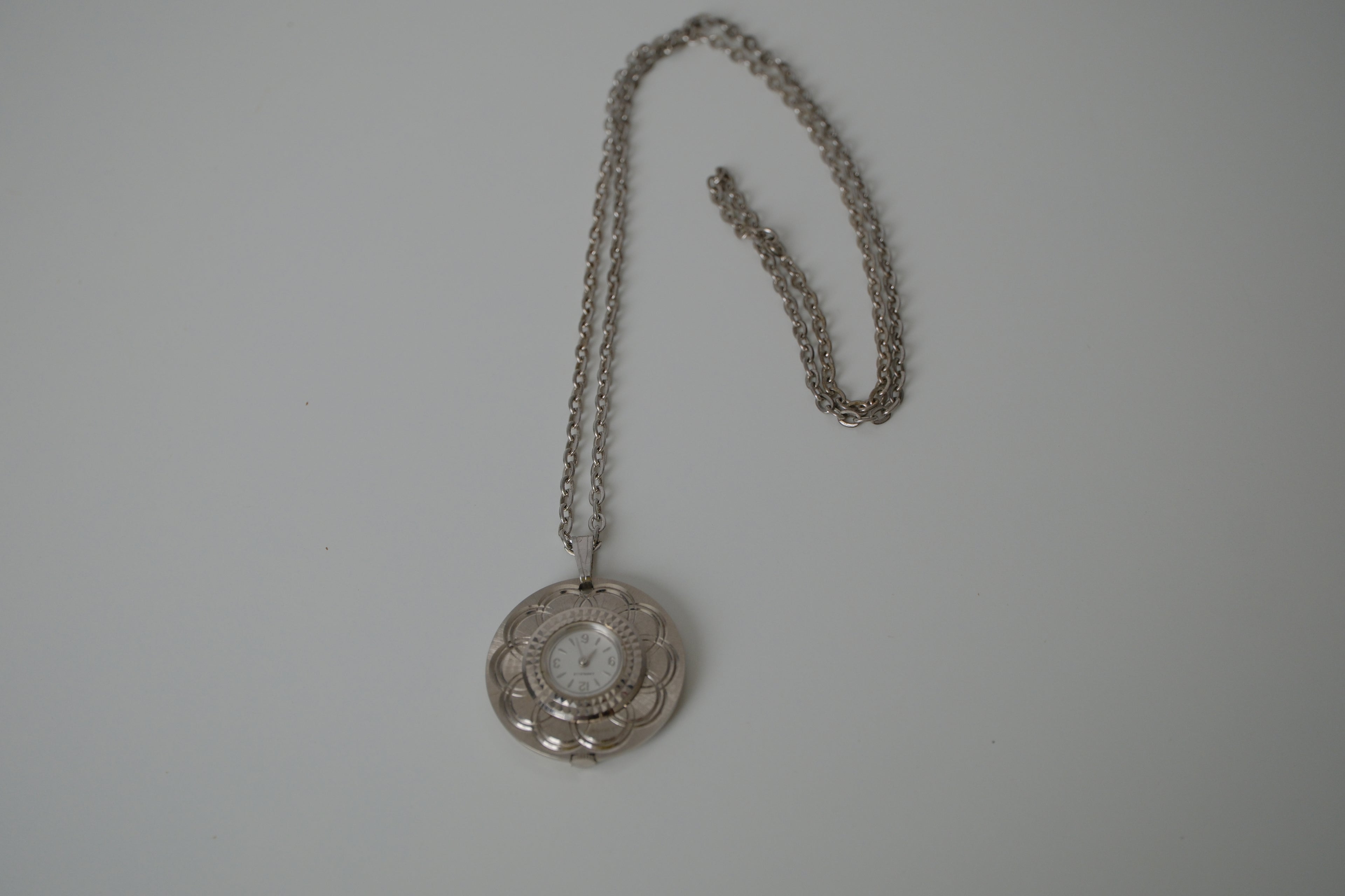 Vintage Caravelle by Bulova ladies pendant watch