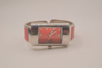 Terner quartz Red cuff watch&nbsp;