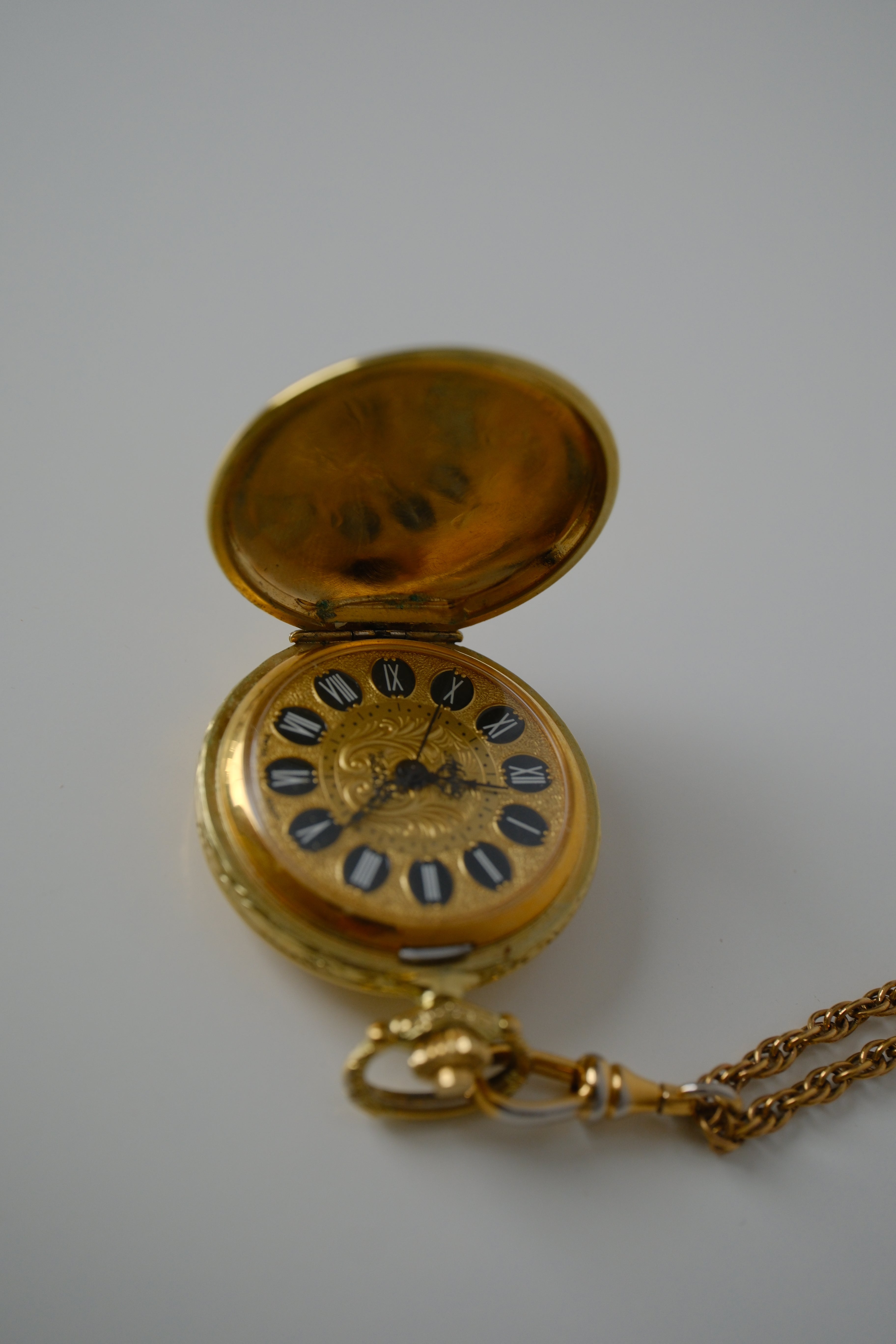 Vintage Swiss-made pocket watch Necklace
