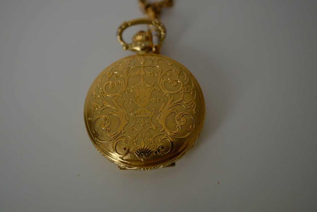 Vintage Swiss-made pocket watch Necklace