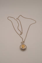 Vintage La Brea Zodiac sign pocket pendant watch&nbsp;