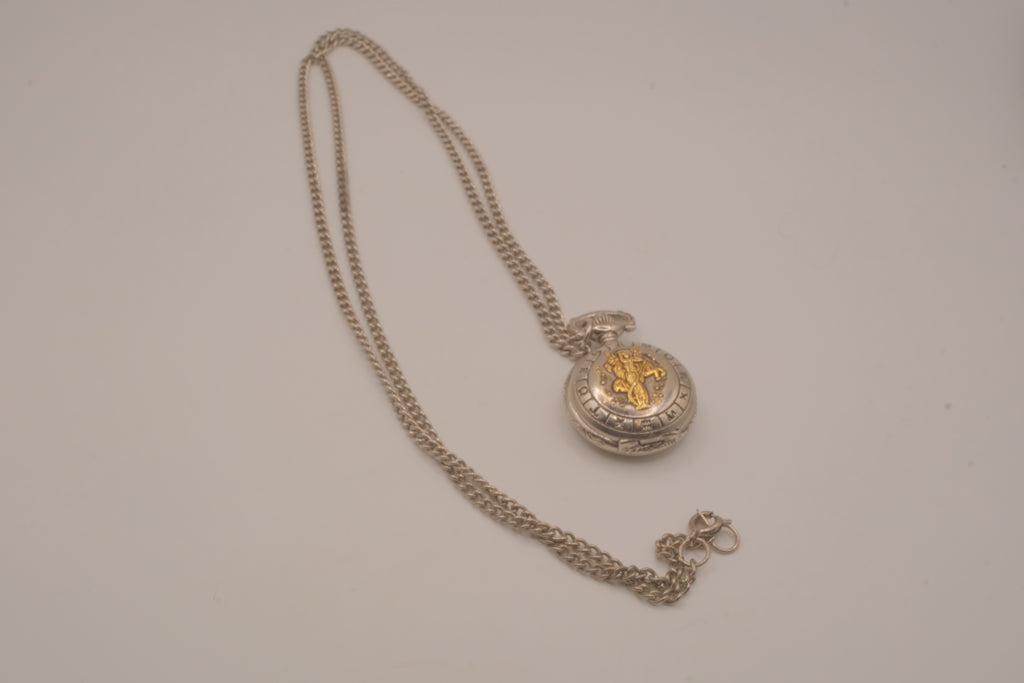 Vintage La Brea Zodiac sign pocket pendant watch&nbsp;