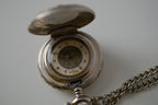 Vintage La Brea Zodiac sign pocket pendant watch&nbsp;
