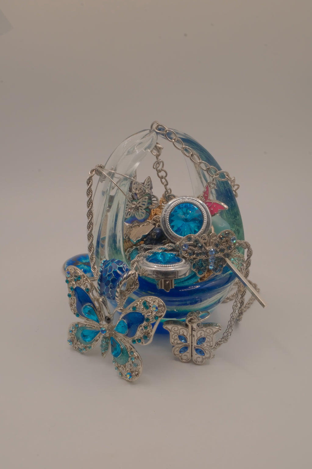 Aqua Fairy Mystery Jar