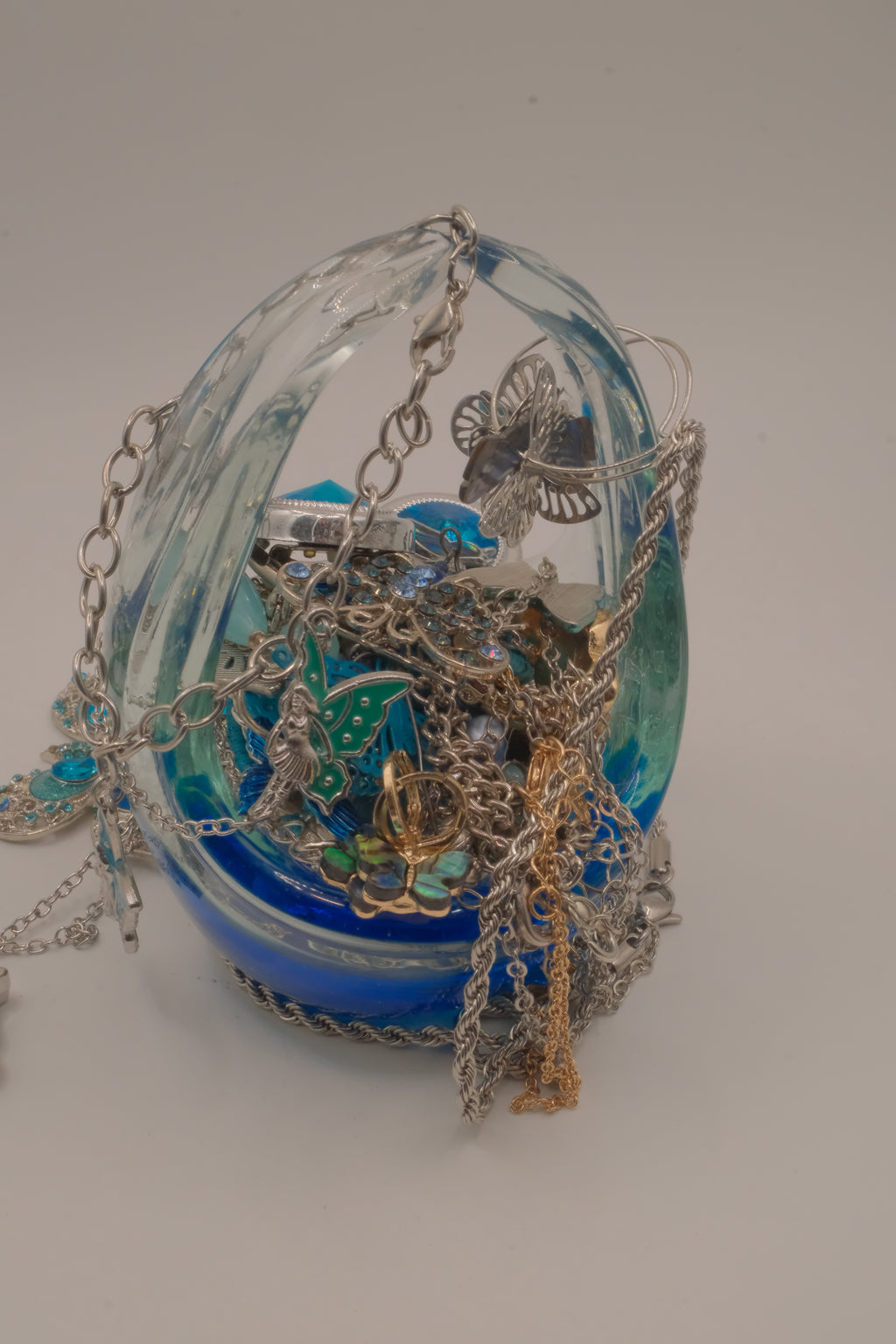 Aqua Fairy Mystery Jar