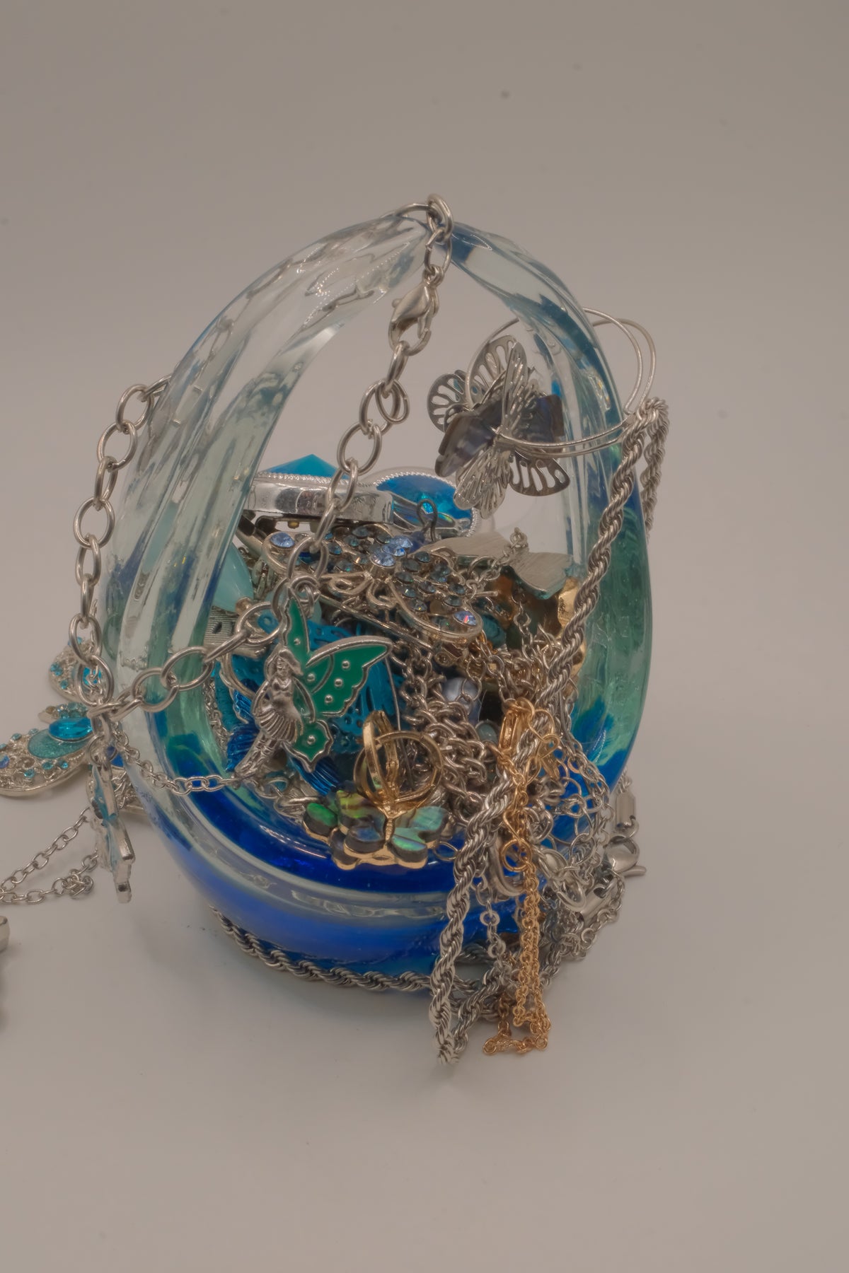 Aqua Fairy Mystery Jar