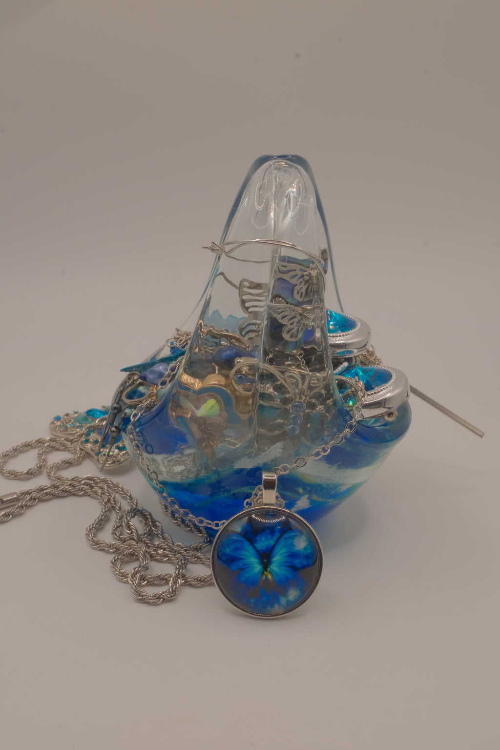 Aqua Fairy Mystery Jar