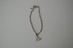 Reworked ice skate charm bracelet