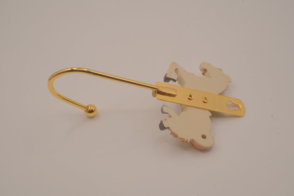 Vintage 1980s Avon "Country Notions" decorative carousel horse wall hook