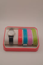 Vintage Avon interchangeable watch set