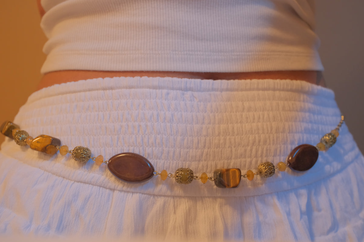 Vintage Avon bohemian belly chain