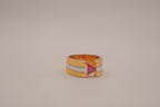 Two-tone gold bypass band&nbsp;