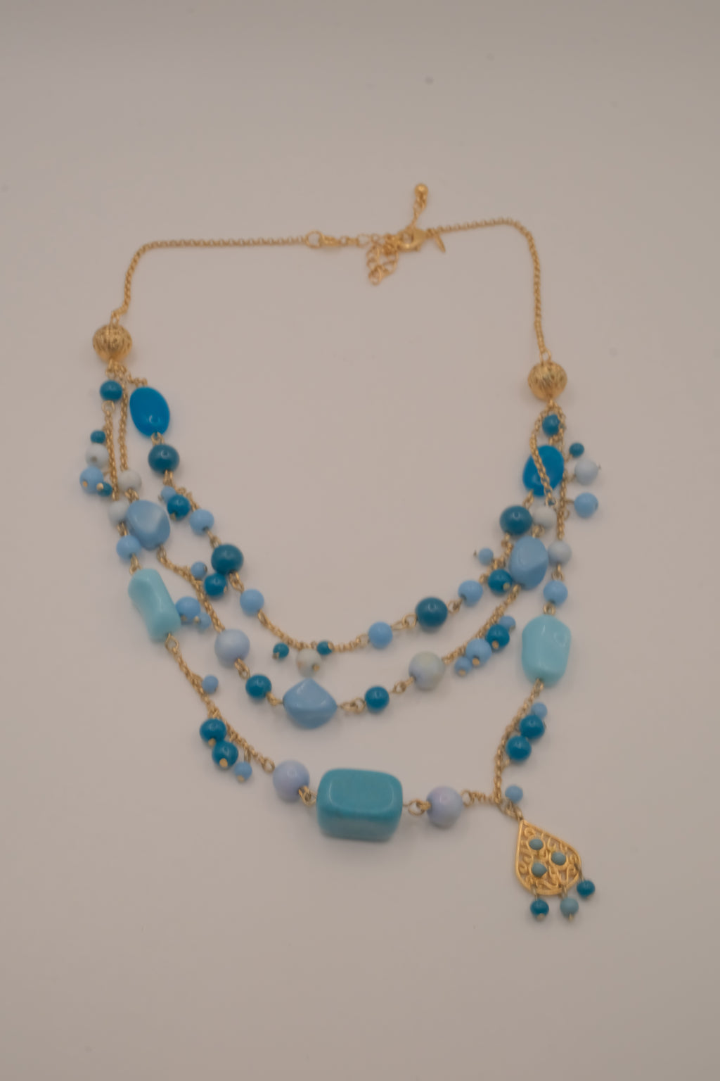 Vintage Avon multi-strand beaded necklace