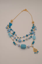Vintage Avon multi-strand beaded necklace