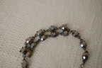 Vintage Black rhinestones bracelet