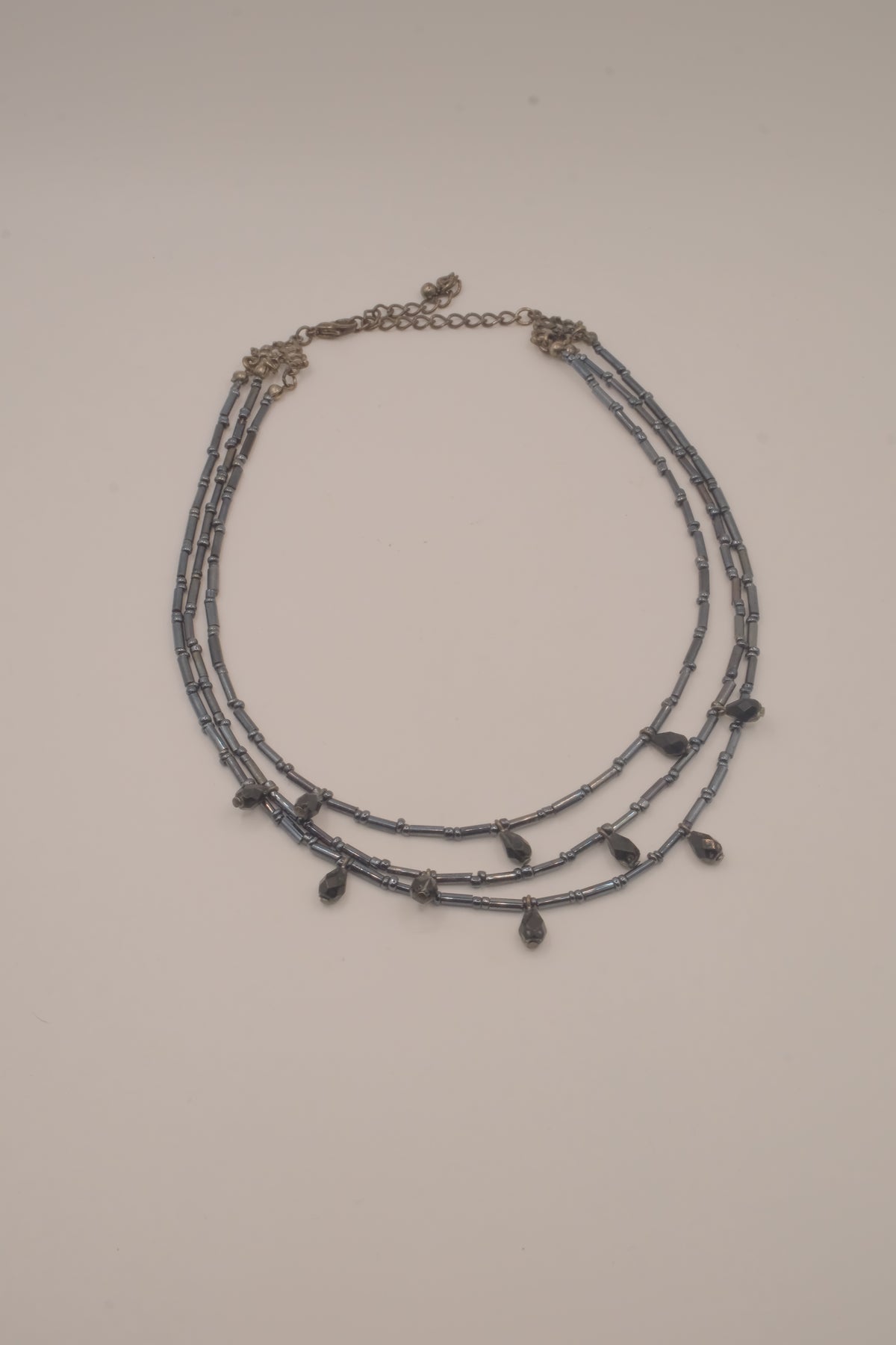 Vintage Avon triple-strand beaded choker necklace&nbsp;