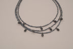 Vintage Avon triple-strand beaded choker necklace&nbsp;