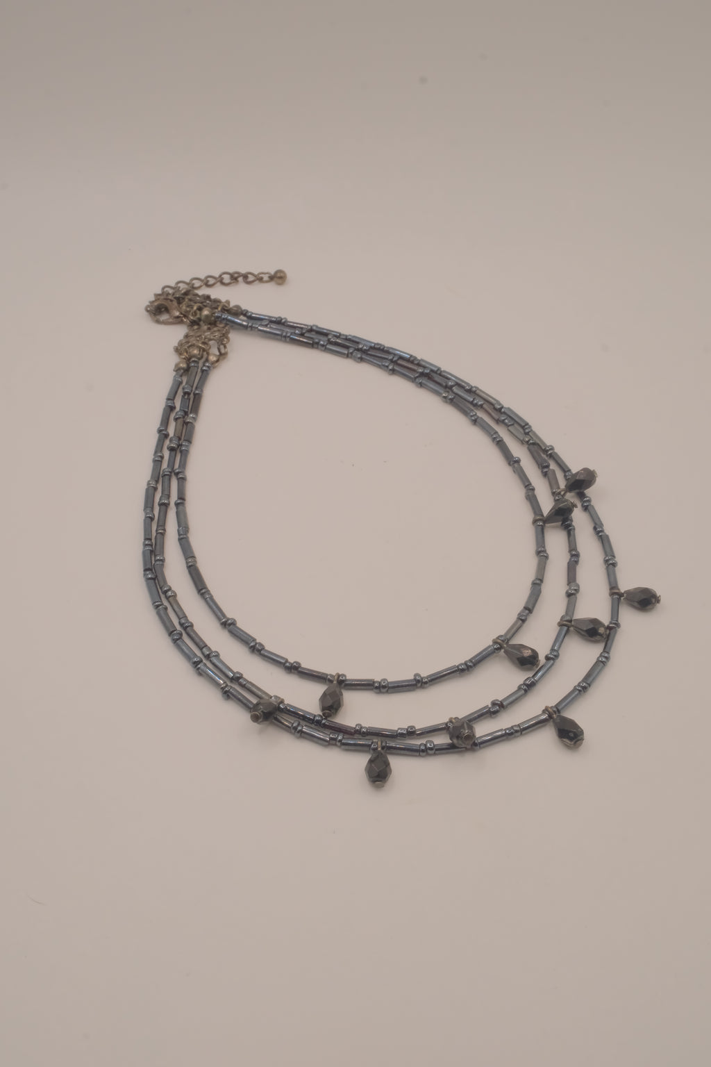 Vintage Avon triple-strand beaded choker necklace&nbsp;