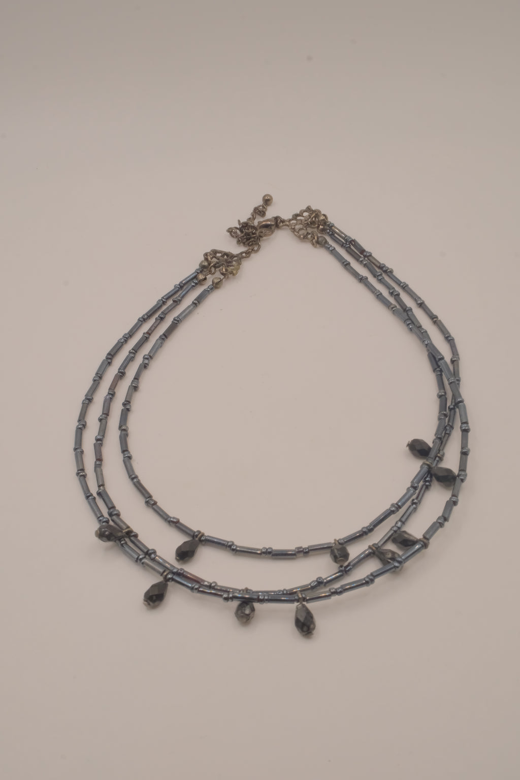 Vintage Avon triple-strand beaded choker necklace&nbsp;