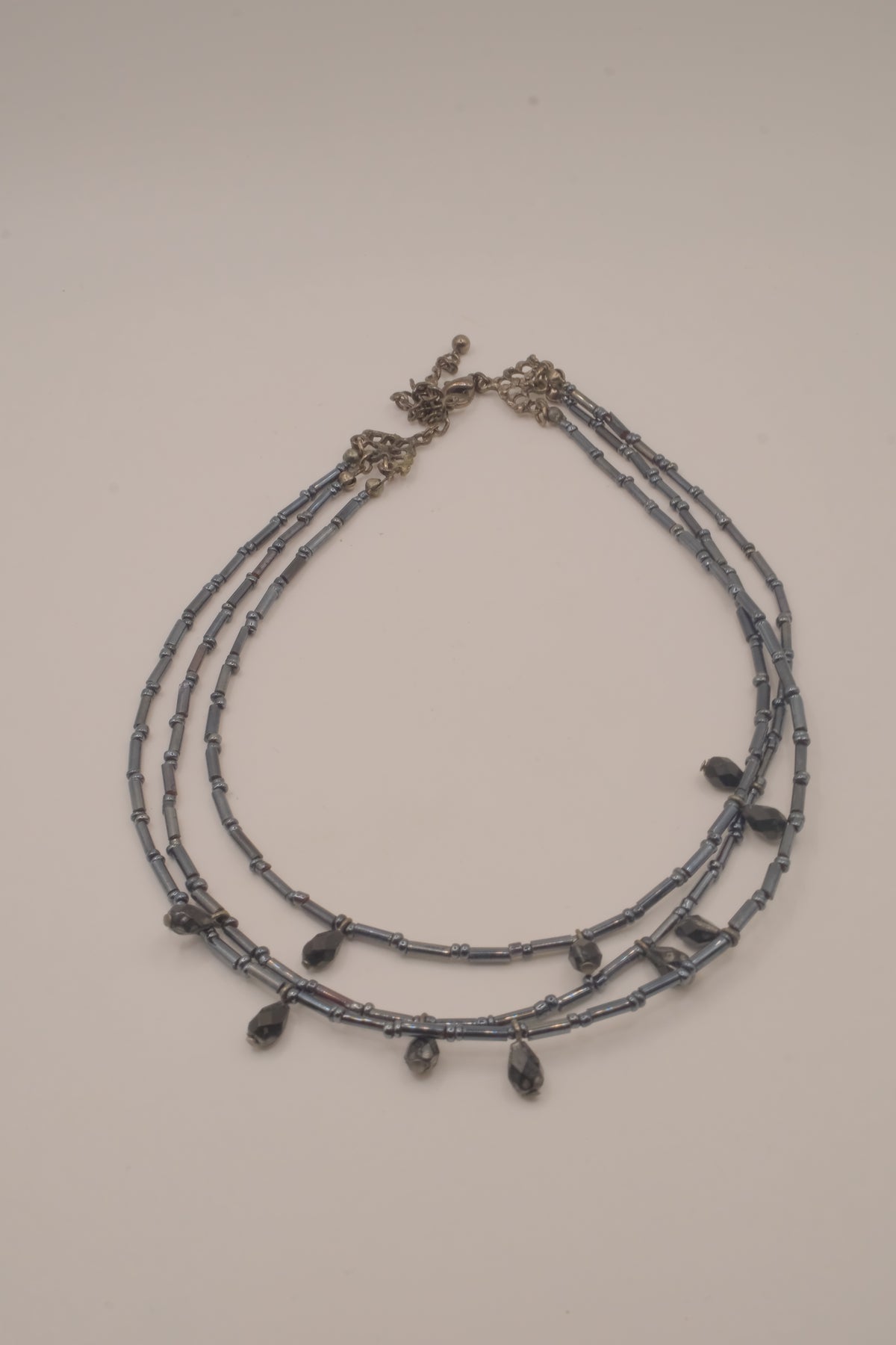 Vintage Avon triple-strand beaded choker necklace&nbsp;