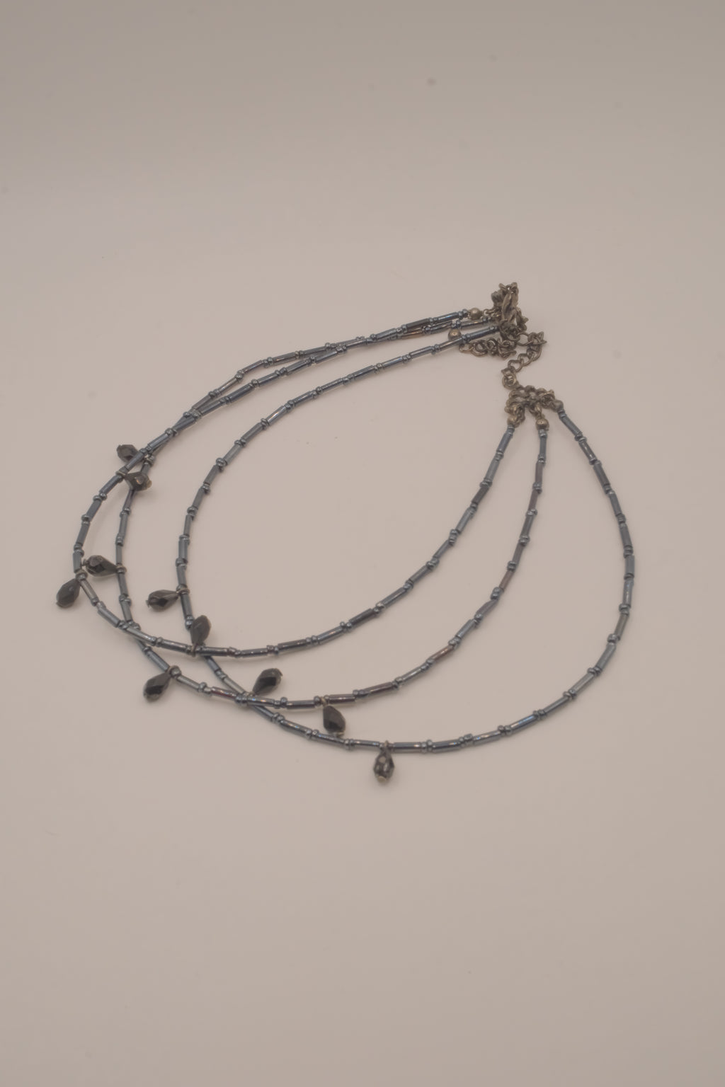 Vintage Avon triple-strand beaded choker necklace&nbsp;