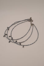 Vintage Avon triple-strand beaded choker necklace&nbsp;