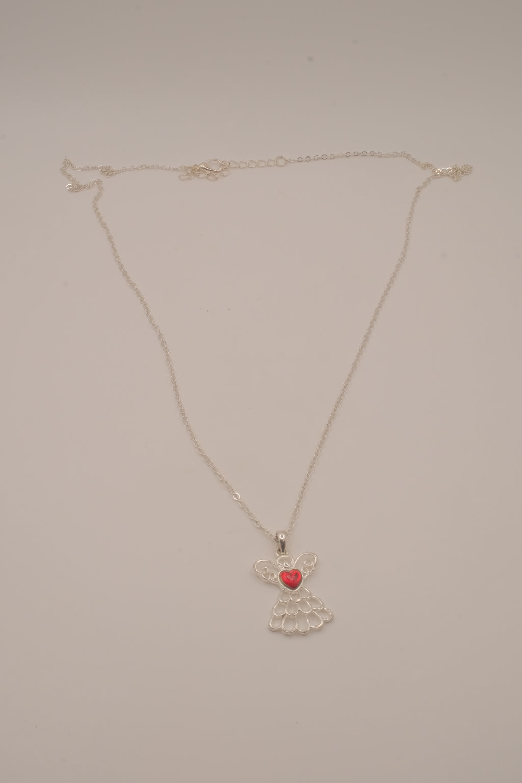 Vintage Avon "Mary Birthstone Angel" necklace
