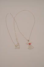 Vintage Avon "Mary Birthstone Angel" necklace