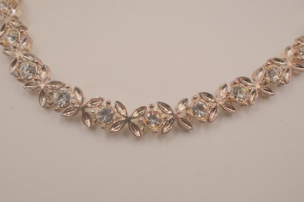 Vintage Avon Silver tone tennis bracelet