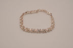 Vintage Avon Silver tone tennis bracelet