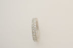Double-row eternity band ring