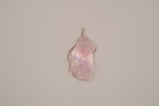 Raw pink Opal pendant