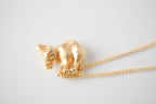 Gold toned Koala near pendant chain