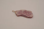 Raw pink Opal pendant