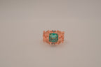 Leaf and Vine Rose Gold ring