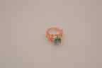 Leaf and Vine Rose Gold ring