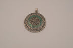 Vintage filigree medallion pendant&nbsp;