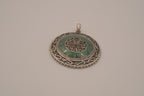 Vintage filigree medallion pendant&nbsp;
